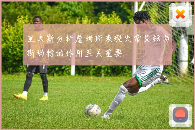 里夫斯分析詹姆斯表现失常艾顿与斯玛特的作用至关重要